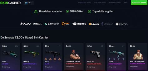 13 bästa webbplatser för att sälja CS2/CS:GO.